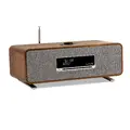 Ruark R3S - Valnøtt DAB+, Spotify, Nettradio, Bluetooth, CD