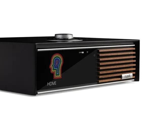 Ruark R610 - Sort/Charcoal Stereoforsterker med streamer 