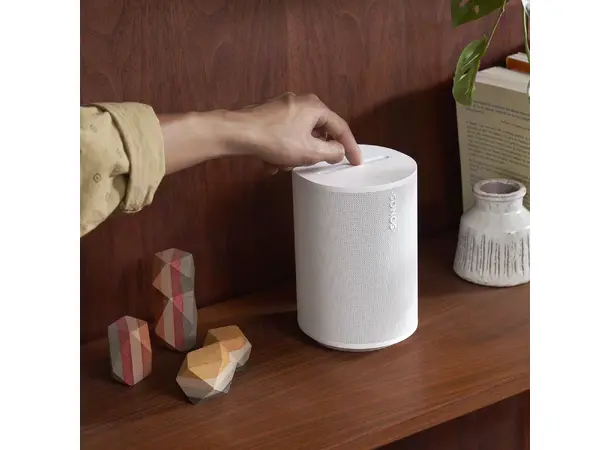 Sonos Era 100 - Hvit Trådløs høyttaler m/stemmestyring 