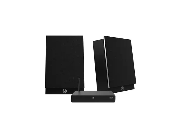 System Audio Silverback 1 m/hub - Sort Aktive høyttalere m/Stereo Hub HT 