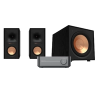 Wiim Amp / Klipsch R-50M / R-121SW Stereopakke med 12" subwoofer