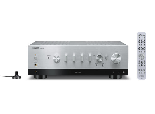 Yamaha R-N800A - Sølv Stereoreceiver med MusicCast 