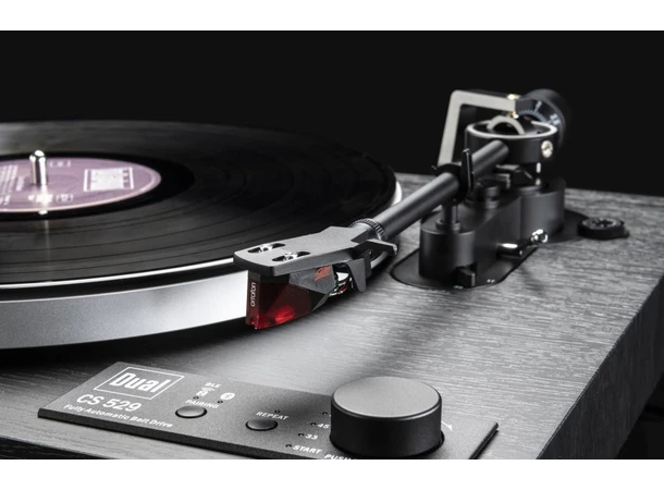 Dual CS 529 BT - Sort Platespiller med RIAA og Bluetooth 