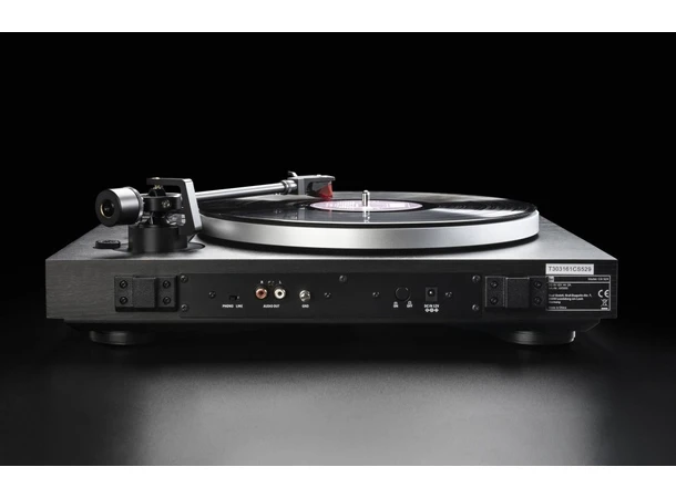 Dual CS 529 BT - Sort Platespiller med RIAA og Bluetooth 