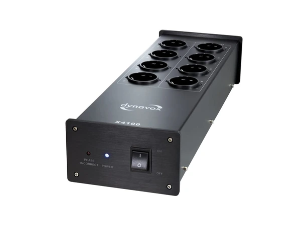 Dynavox Hi-Fi Nettfilter X4100B Strømfilter med overspenningsvern 