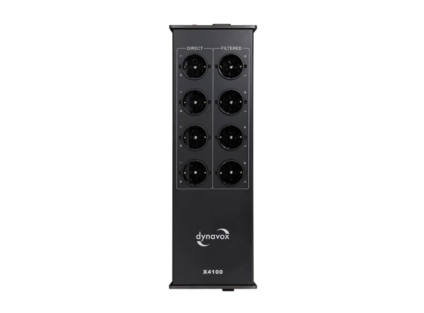 Dynavox Hi-Fi Nettfilter X4100B Strømfilter med overspenningsvern 