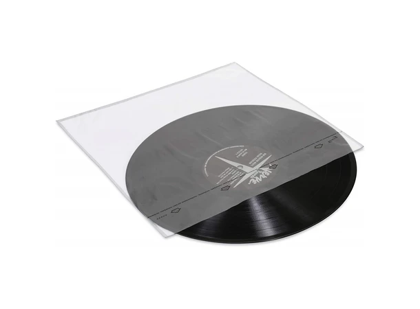 Dynavox LP 12 innercover 50stk Innercover i antistatisk polyther til LP 
