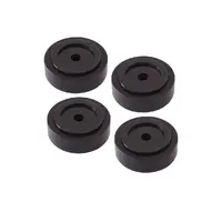 Dynavox dempeføtter Aluminiumsfot med gummidemping - 4 stk