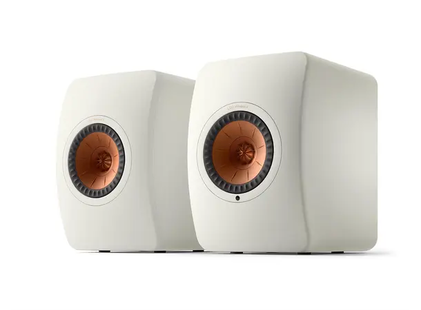 KEF LS50 Wireless II - Mineral white Aktive trådløse høyttalere 