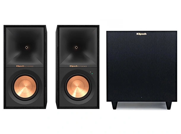 Klipsch R-50PM / R-8SW Aktive høyttalere med subwoofer 