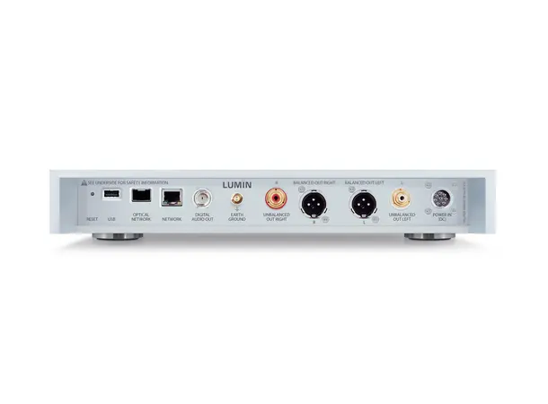 Lumin X1 - Sølv High-end streamer - Flaggskipet 