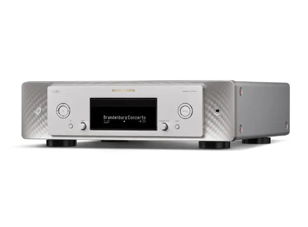 Marantz CD 50n - Sølv CD-spiller med innebygget streamer 