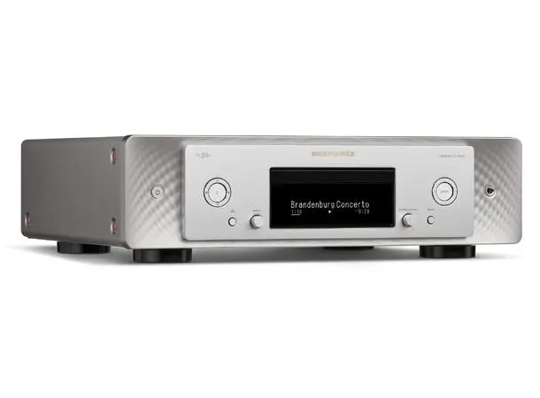 Marantz CD 50n - Sølv CD-spiller med innebygget streamer 