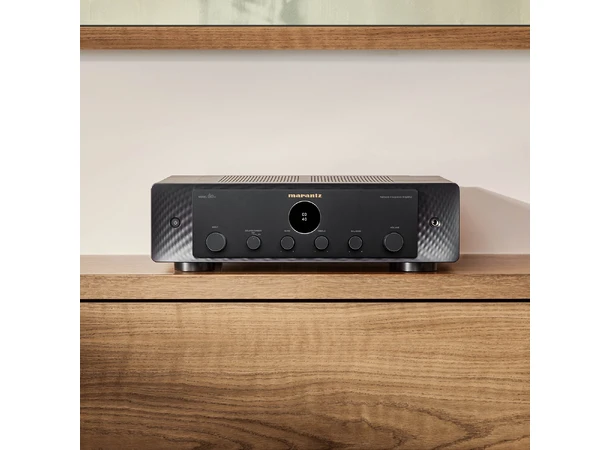 Marantz Model 60n - Sort Stereoforsterker med streamer og HDMI 