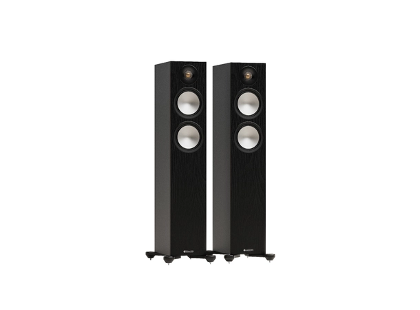 Monitor Audio Bronze 300 7G - Sort Gulvstående høyttalere 