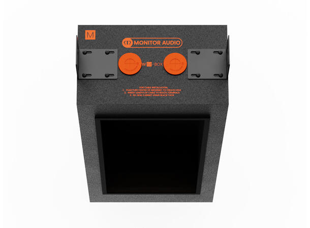 Monitor Audio WM-BOX Bakboks til innbygging i vegg 