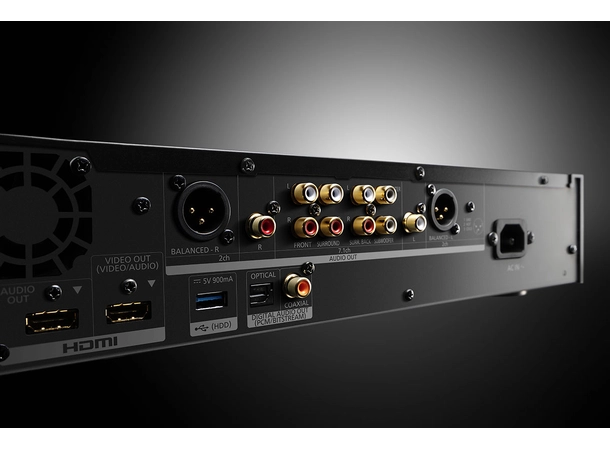 Panasonic DP-UB9000 - DEMO 4K Blu-ray spiller - Sort 