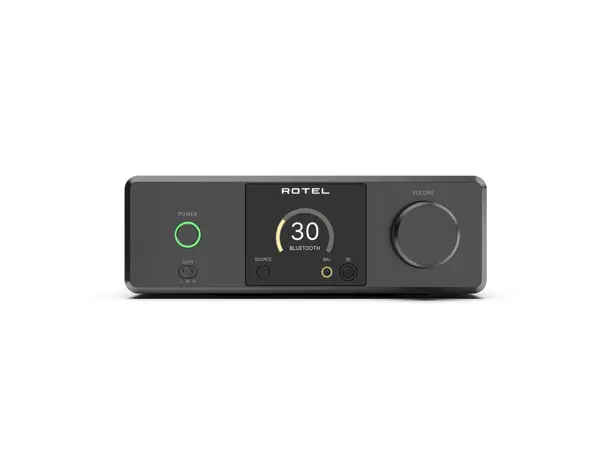 Rotel DX-3 - Sort Hodetelefonforsterker m/DAC 