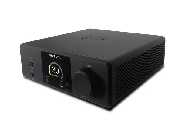 Rotel DX-3 - Sort Hodetelefonforsterker m/DAC 