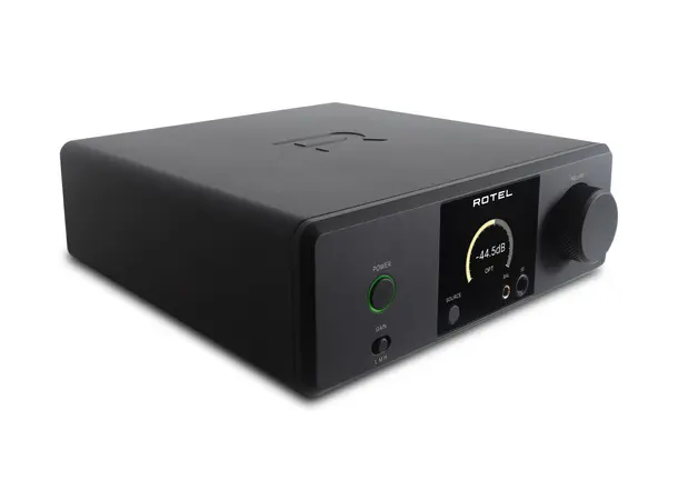Rotel DX-3 - Sort Hodetelefonforsterker m/DAC 