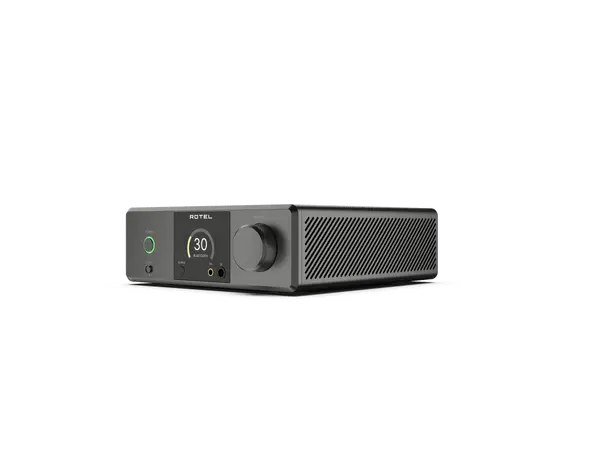 Rotel DX-3 - Sort Hodetelefonforsterker m/DAC 