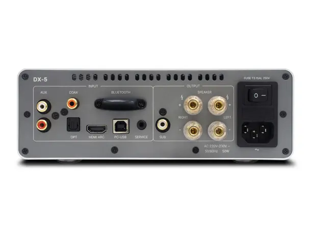 Rotel DX-5 - Sort Integrert stereoforsterker m/HDMI ARC 