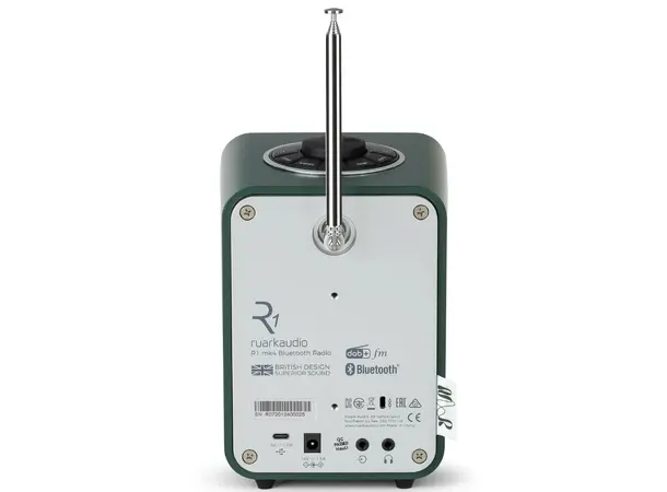 Ruark R1 Mk4 - DAB-radio med bluetooth