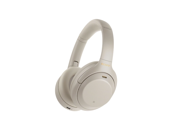 Sony WH-1000XM4 - Sølv Trådløs over-ear hodetelefon med ANC 