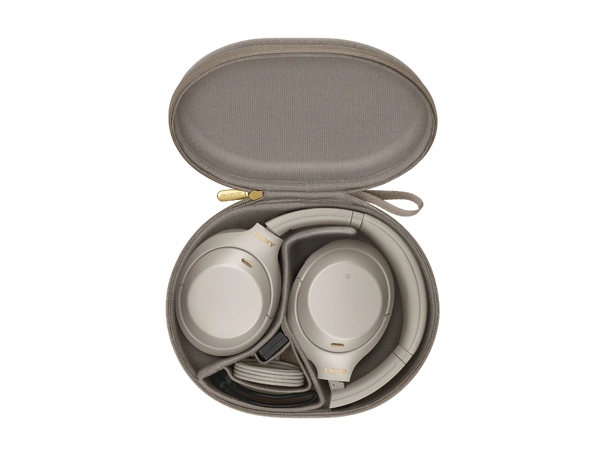 Sony WH-1000XM4 - Sølv Trådløs over-ear hodetelefon med ANC 