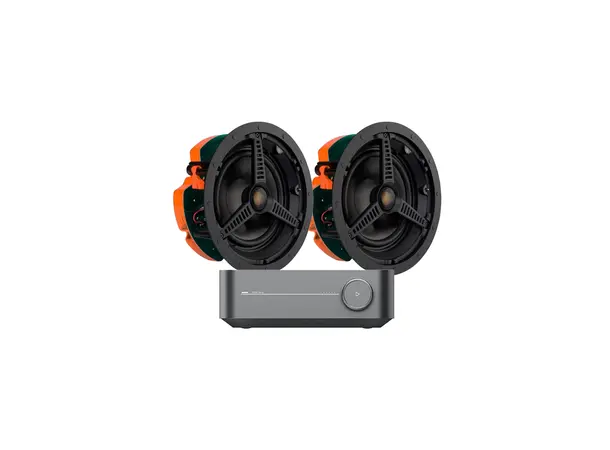 Wiim Amp / Monitor Audio C180 Stereopakke for innfelling 