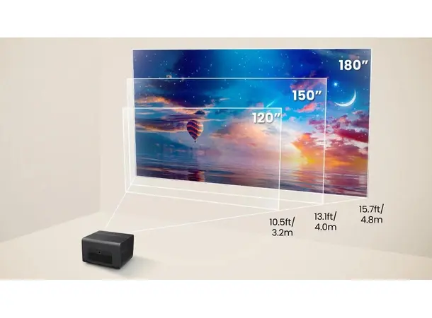 BenQ GP520 Projektor 4K UHD, Hjemmekino/Gaming 