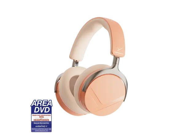 Beyerdynamic Aventho Y - Peach Blush Trådløs over-ear hodetelefon med ANC 