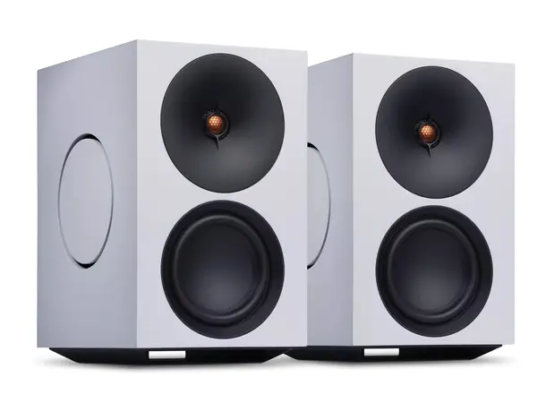 Cambridge L/R X - Hvit Aktive høyttalere, Streaming, HDMI, RIAA 