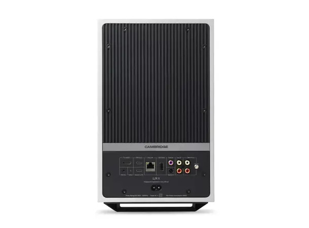 Cambridge L/R X - Hvit Aktive høyttalere, Streaming, HDMI, RIAA 