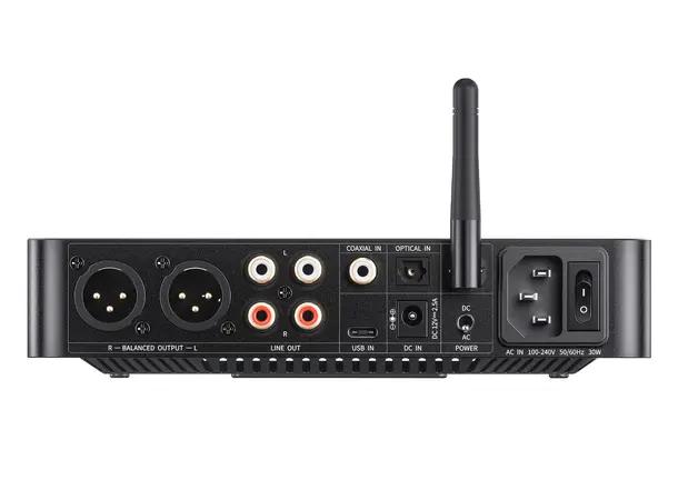 FiiO K13 R2R - Sort (DEMO) Hodetelefonforsterker med DAC 