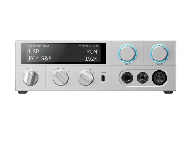 FiiO K15 - Sølv Hodeleleforsterker - streamer - DAC 