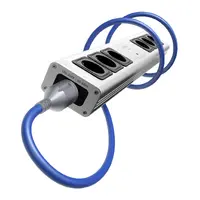 IsoTek V5 Sirius 6-veis - sølv Premium strømskinne med filter