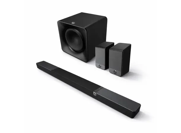 Klipsch Flexus Core 300 5.1.2 System Lydplanke med subwoofer og bakhøyttalere 