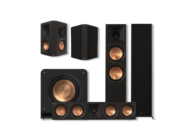 Klipsch Reference Premiere RP-8000F 5.1 Hjemmekinohøyttalere - Sort 