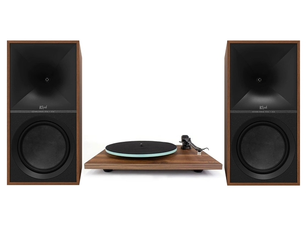 Klipsch The Nines / Rega Planar 2 Stereopakke i valnøtt 