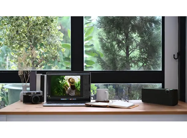 Klipsch The One Plus - Matt sort Bluetooth-høyttaler 