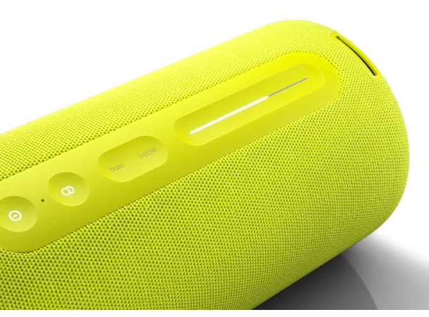 Loewe We.Hear Pro - Kylian Mbappé - Gul Bluetooth-høyttaler - Limited Edition 