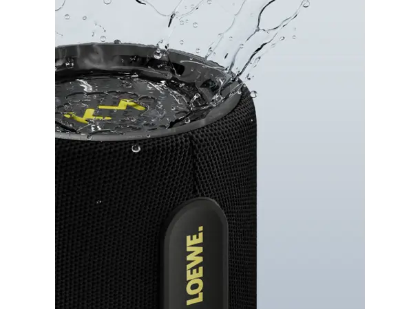 Loewe We.Hear Pro - Kylian Mbappé - Gul Bluetooth-høyttaler - Limited Edition 