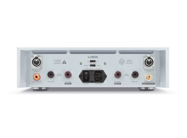 Lumin AMP - Sølv High-end effektforsterker 