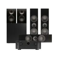 Marantz Cinema 60 / SA Signature 10 5.1 Pakke med receiver og høyttalere - Sort