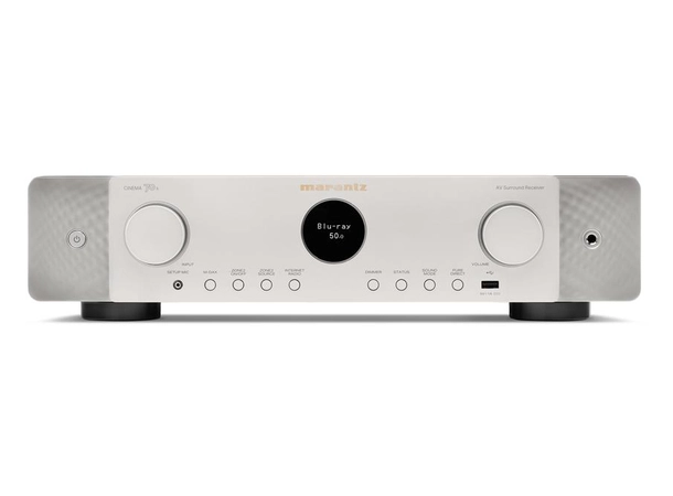 Marantz Cinema 70s - Sølvgull Hjemmekinoreceiver - Slimline 