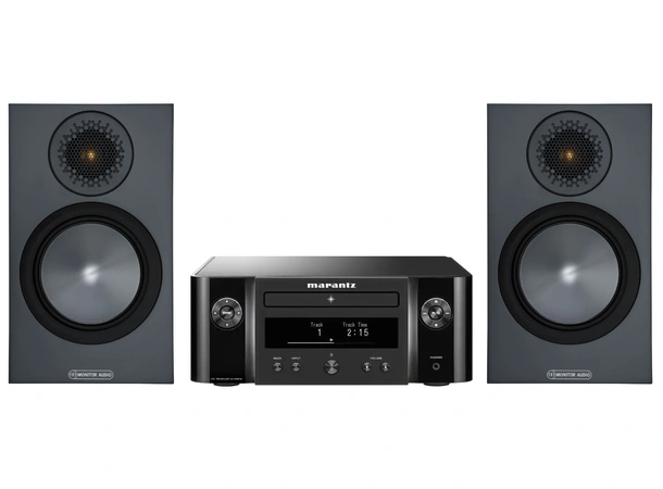 Marantz M-CR612 / MA Bronze50 Stereopakke med radio og cd-spiller 
