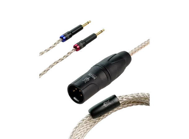 Meze 2x 3,5mm - XLR kabel Sølvbelagt PCUHD - 2,5 meter 