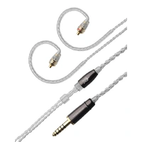 Meze sølvbelagt kabel MMCX - 4.4 mm 1.2m kabel til ørepropper