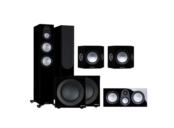 Monitor Audio Silver 300 7G 5.2 pakke Silver300, C250, FX, Vestra W12 